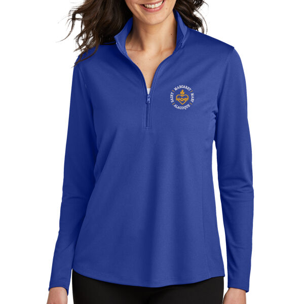 Embroidered SMMA - Women's Dry Zone ® UV Micro Mesh 1/4 Zip Thumbnail